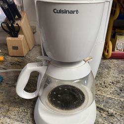 Cuisinart  Coffemaker, 10-Cup, White