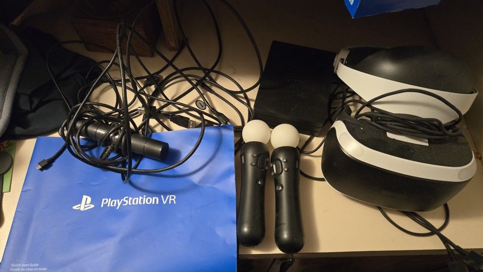 PS VR With Camera And Games!!