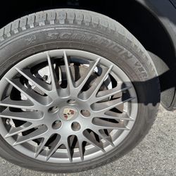 Porsche Rims And Pirelli Tires All Around 20 Inch 