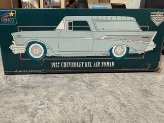 1957 Chevrolet Bel Air Nomad Collector Bank Die-Cast Model Liberty Classics