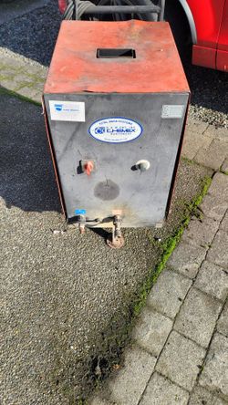Hot box presure washer