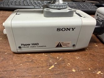 Sony Hyper HAD Color Video Camera x2