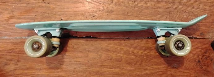 Teal Mini Cruiser Skateboard