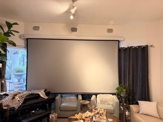 Electric cinema screen 🎥