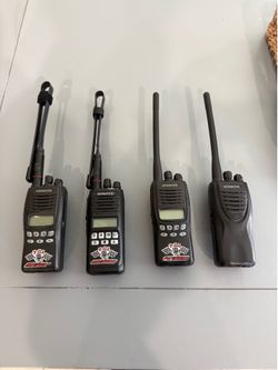 Pre programmed race radios