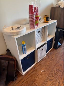 Wooden book shelf