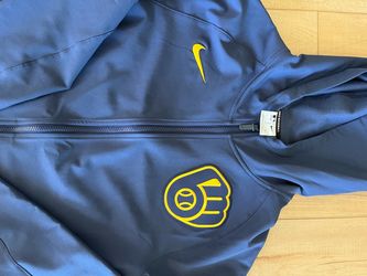 Nike Milwaukee brewers jacket.  Brand new!!!  Men’s small