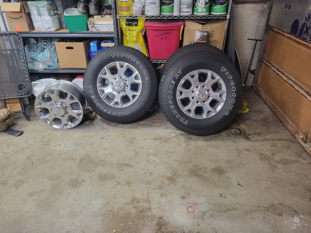 2022 Ram 2500 Wheels And Tires