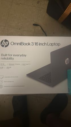 Brand new HP Omnibook 316 inch screen