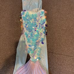 Two piece beautiful mermaid costume Size 7/8