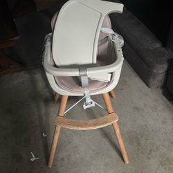 Wooden Small High Chair 