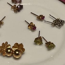 14k Real Gold Earrings  $65–$125