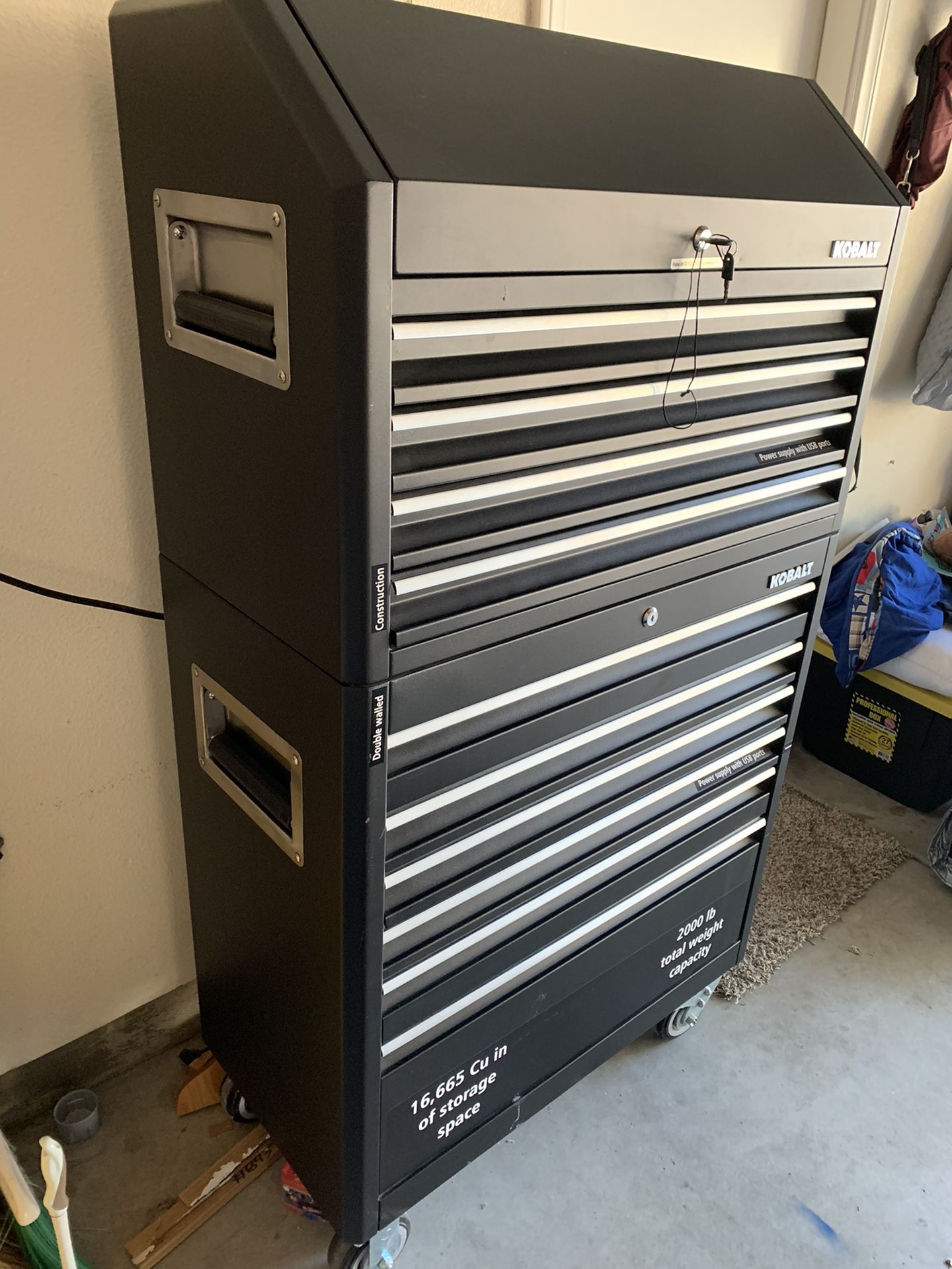 Kobalt 6 drawer roller cabinet deals