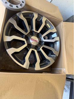 GMC 18” AT4 wheels