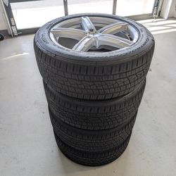 18" Vision Boost Wheels w/ Continental Contact Sport SRS+ Tires (235/50R18)
