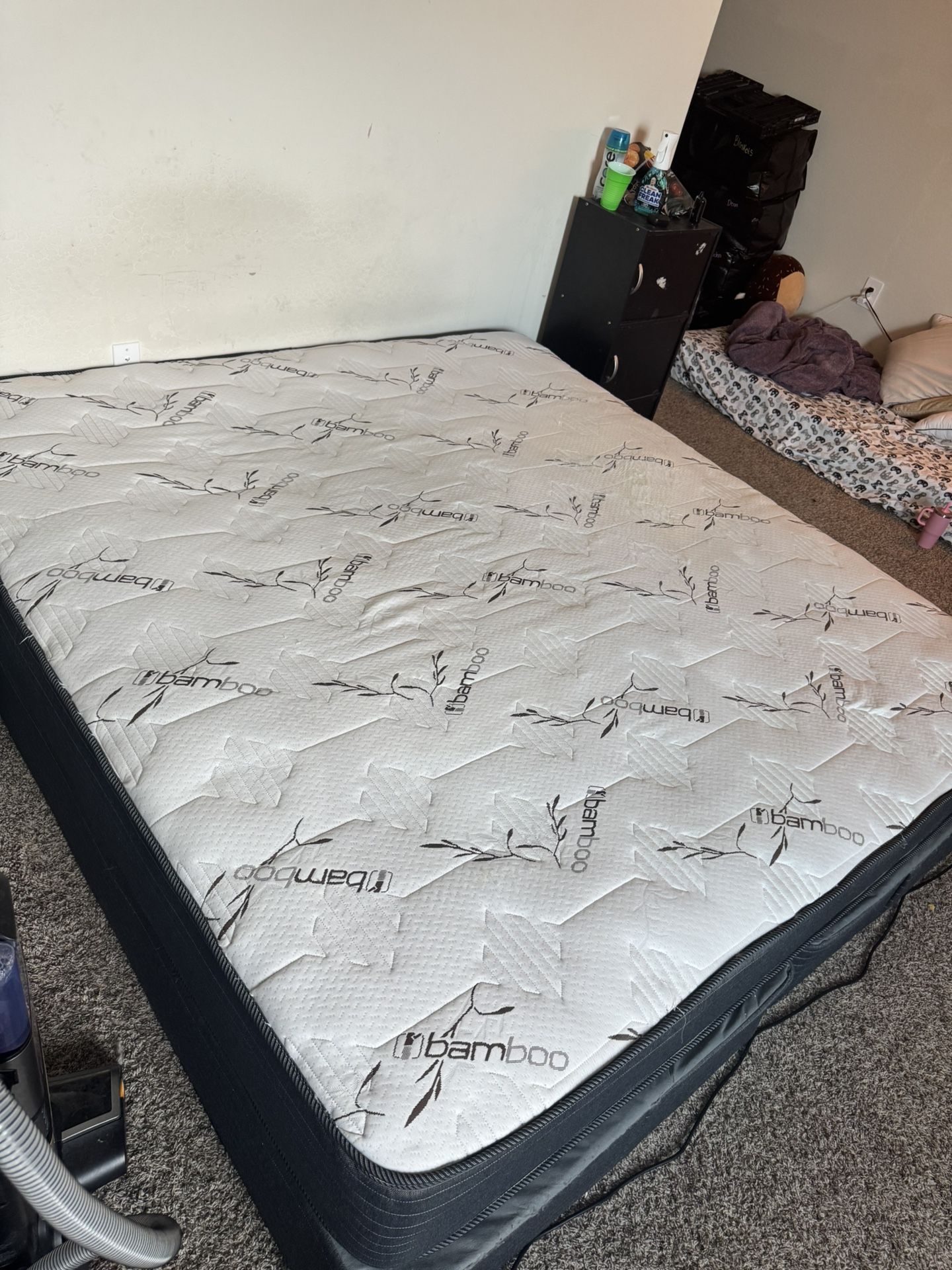 Bamboo King Mattress And Box springs