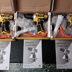 12V BRUSHED LITHIUM POWER DRILL SET MACHINE (EACH)