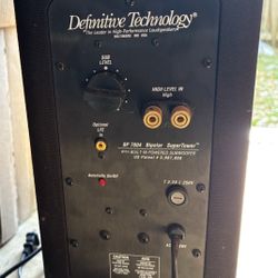 Definitive Technology Tower Speakers With Built In Subwoofer