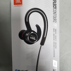 JBL Reflect Contour 2 Secure Fit Wireless Bluetooth In-Ear Hook Sport Headphones