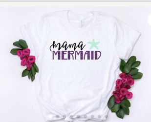 Mama mermaid shirt for birthday
