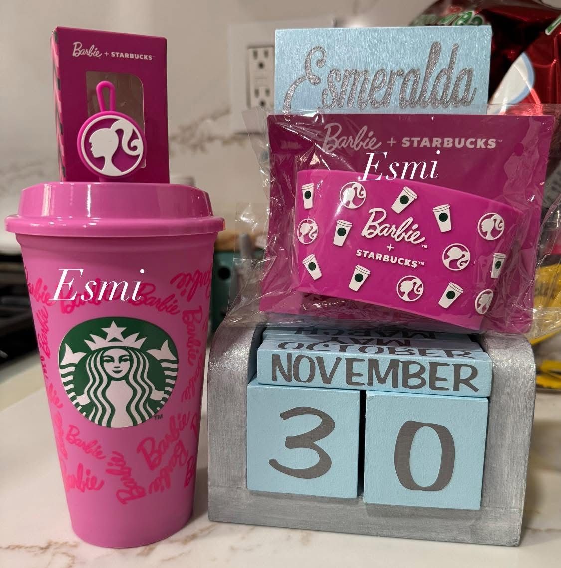 Starbucks Mexico Barbie Set