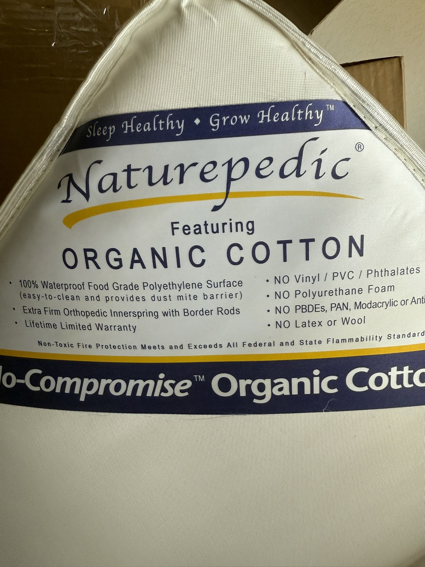 Naturepedic Organic Cotton Crib Mattress, Give Your Baby The Best!