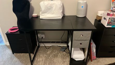 Desk with storage