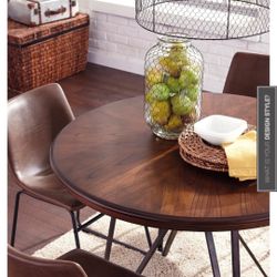 New In Box! Wood Table And Chair Set