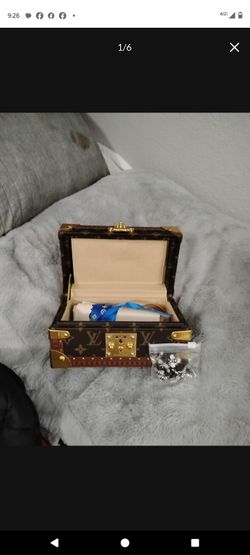 Louis Vuitton Monogram Petite Malle Jewelry Box
