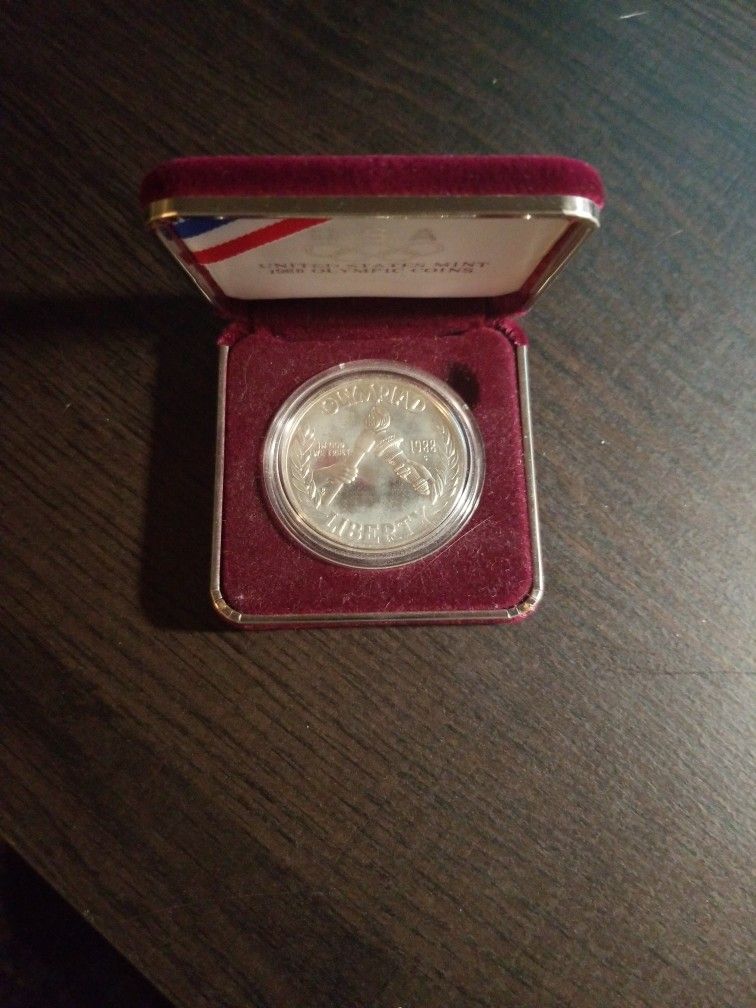 Olympiad Commemorative Silver Dollar