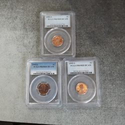 (3) 1995-s Pennies