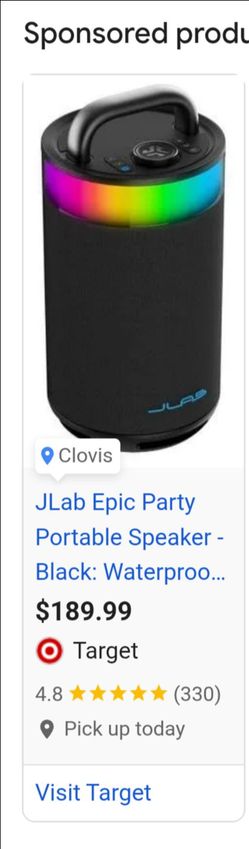 J lab Bluetooth speaker very loud good condition used $120 firm