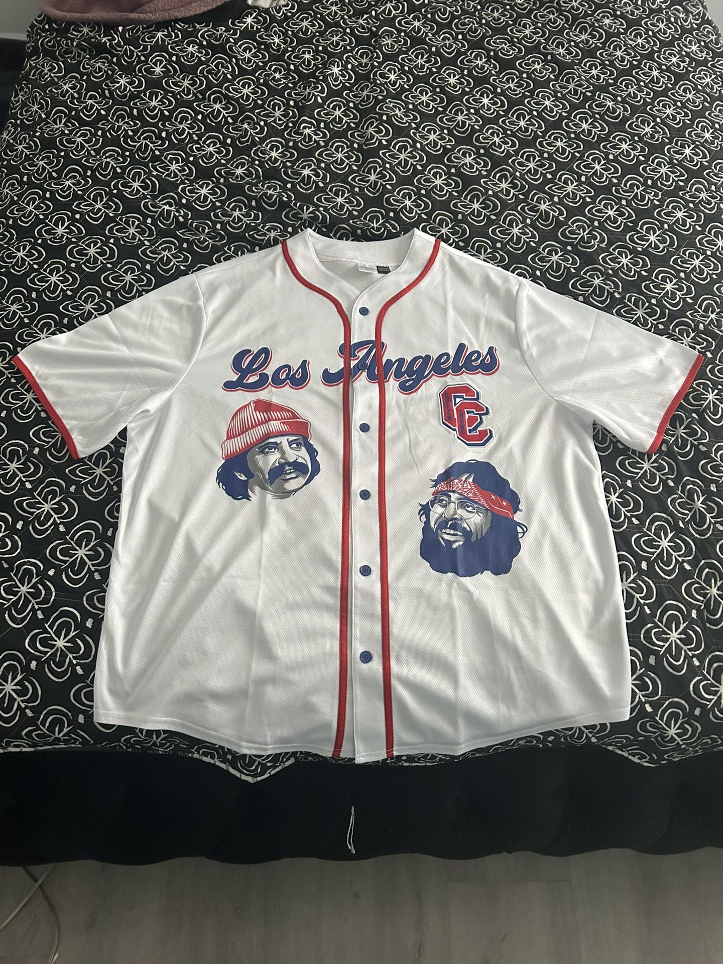Cheech And Chong Baseball Jersey