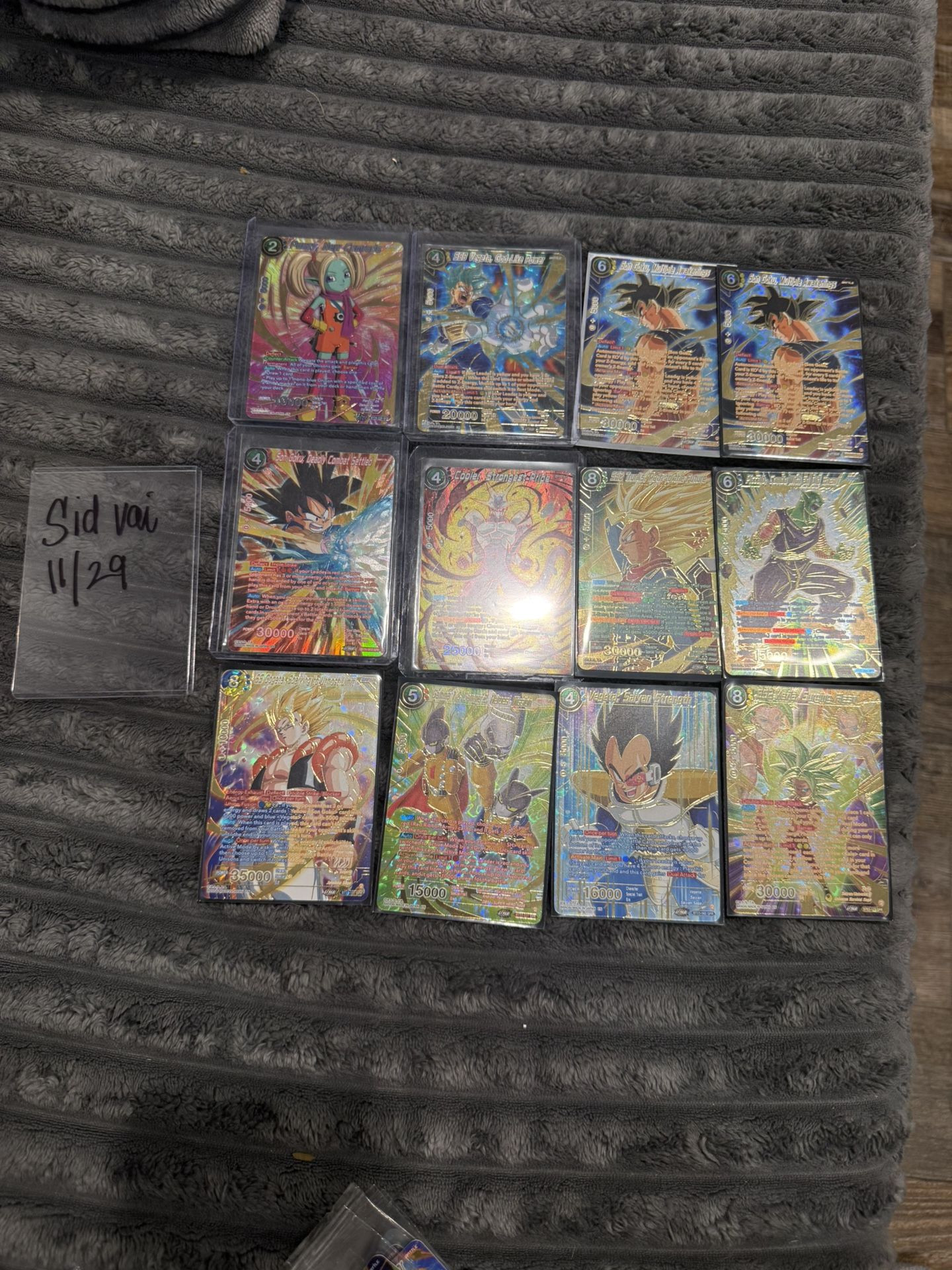 Dragon Ball Super Tcg SPR LOT FOR SALE 