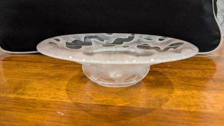 Heisey Frosted Bowl