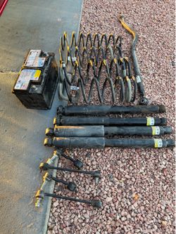 Suspension and battery