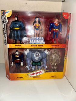 DC Justice League Unlimited 6-Figure Exclusive Set