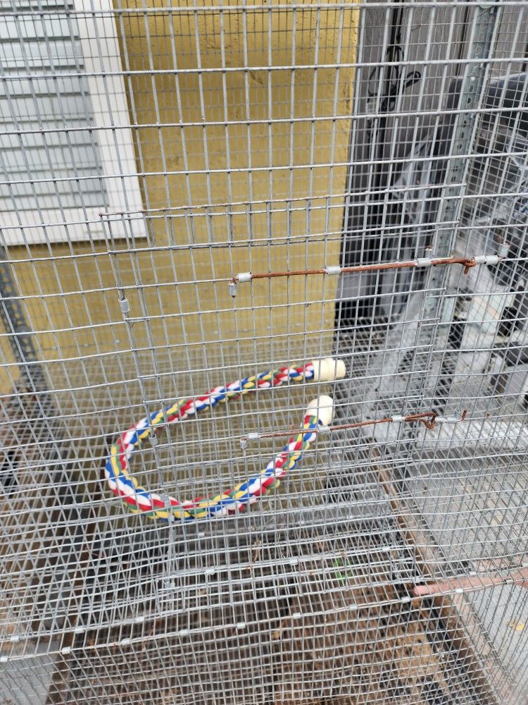 homemade bird cage