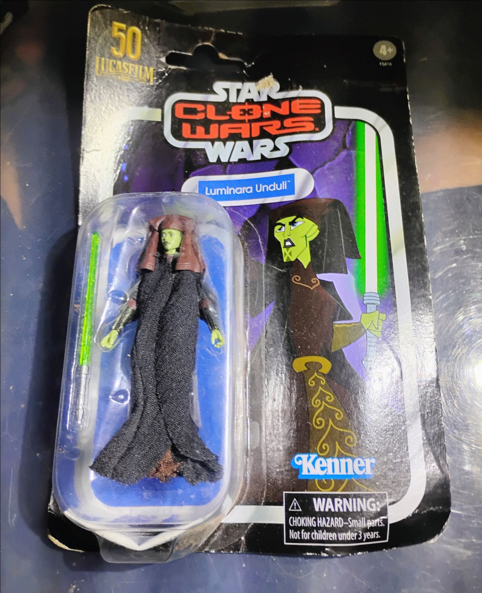 Star Wars The Clone Wars The Vintage Collection Luminara Unduli Action Figure
