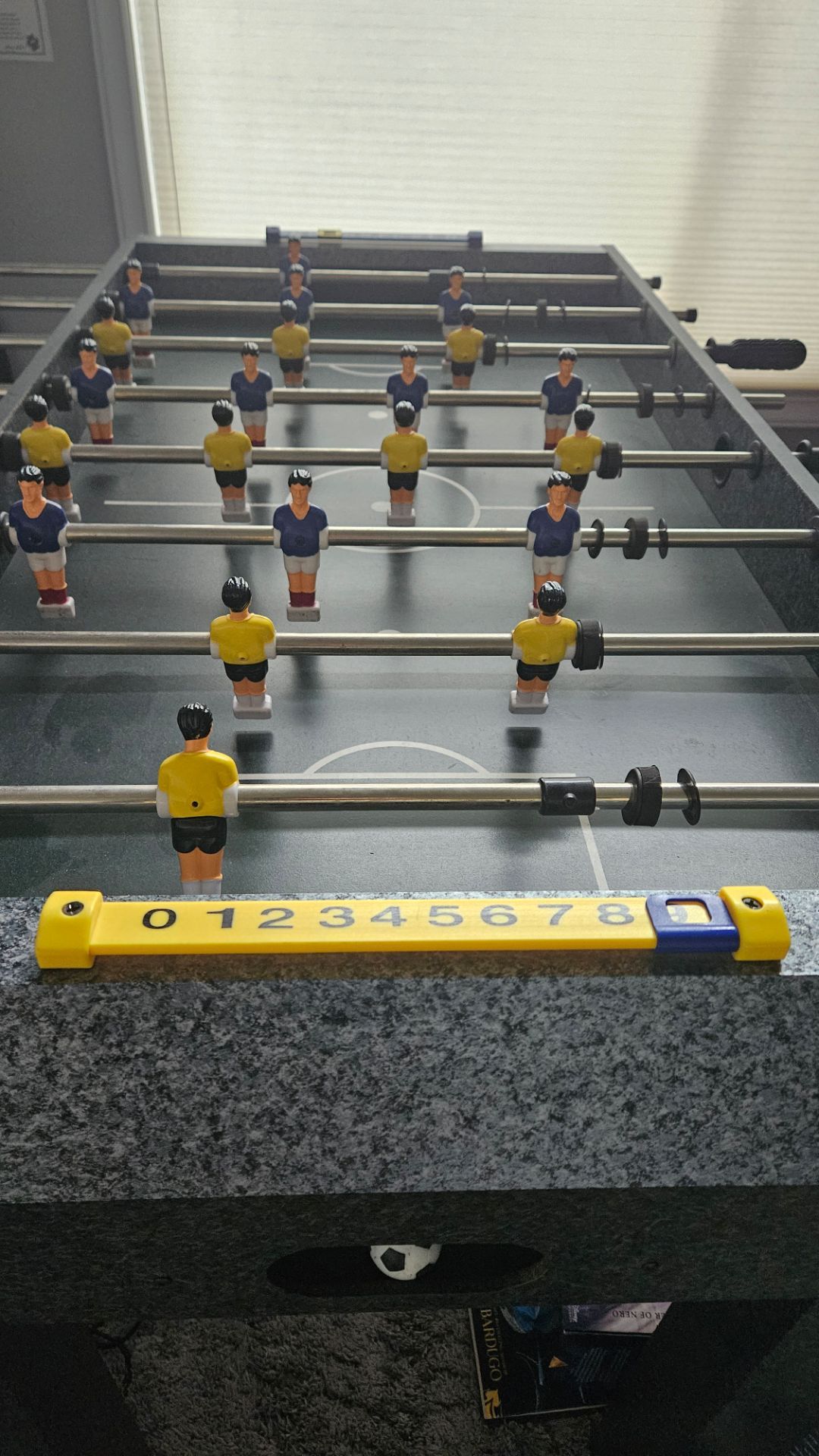 Fooseball table