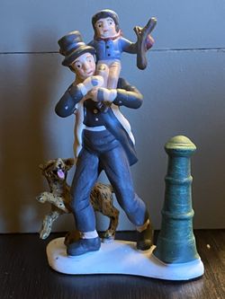 Department 56 Dickens A Christmas Carol Bob Cratchit And Tiny Tim Accessory Figurine