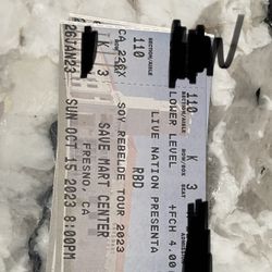 RBD Tickets 
