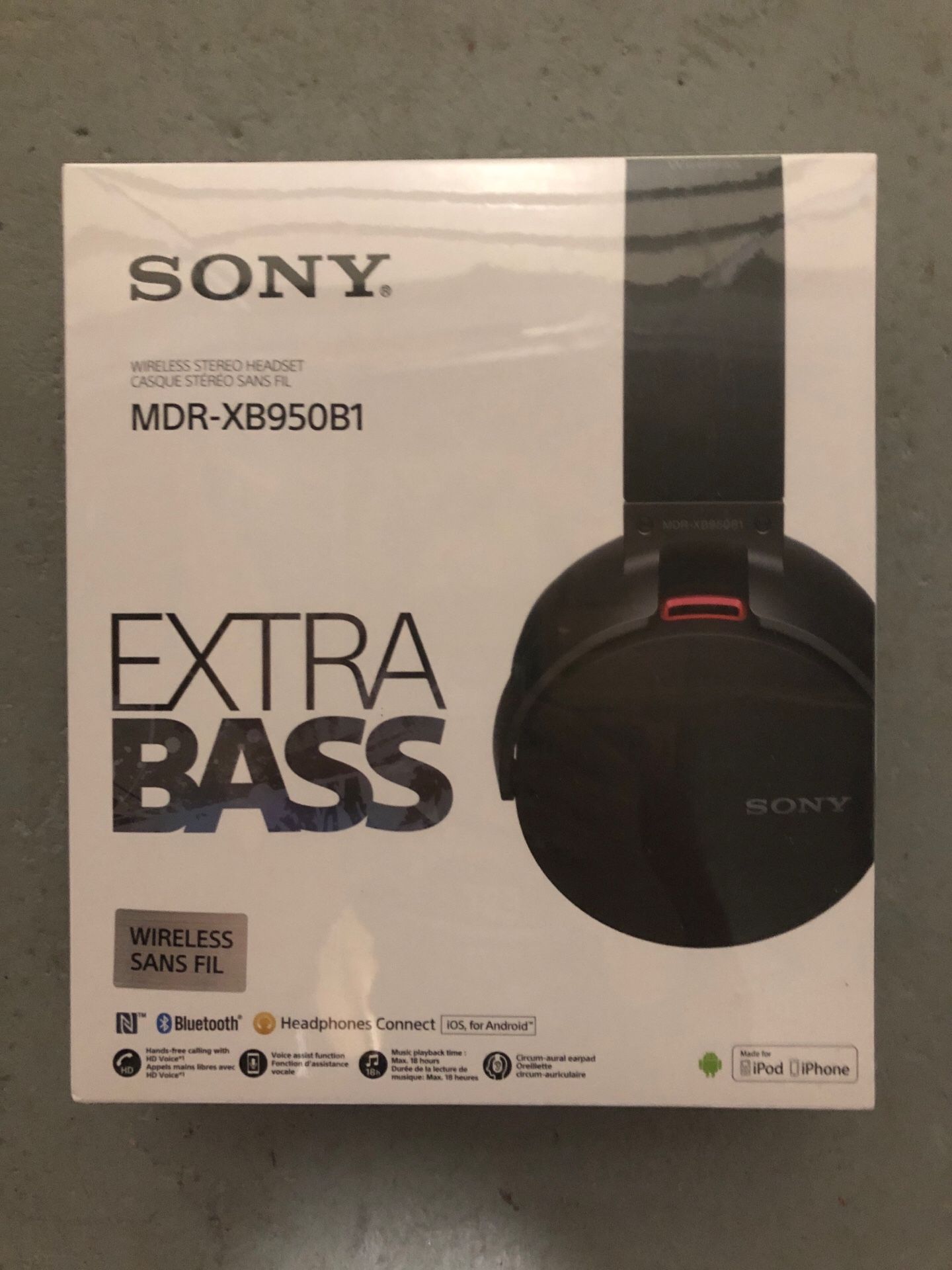 Brand new Sony MDR XB950b1 GREAT PRICE