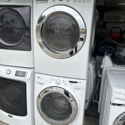 Whirlpool Duet Stackable Washer And LG Gas Dryer