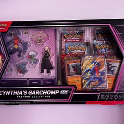 Cynthia’s Garchomp EX Premium Collection 