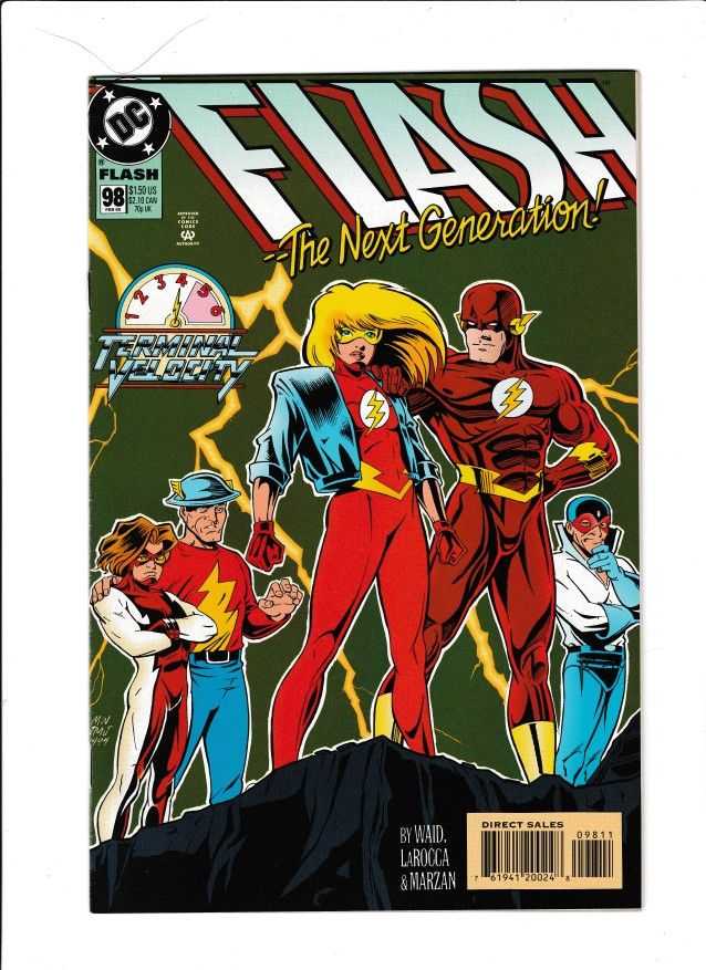 THE FLASH #98 (1995) MIKE WIERINGO | DIRECT SALES