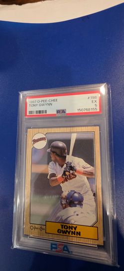 1987 o-pee-chee Tony Gwynn PSA 5