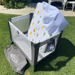 Brand New Graco Pak N Playpen & New Sleeping Mattress & Cover