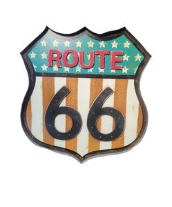 66 Route Sign