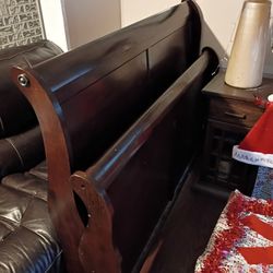 Sley Bed Frame.  Has All The Slacks And Pieces 